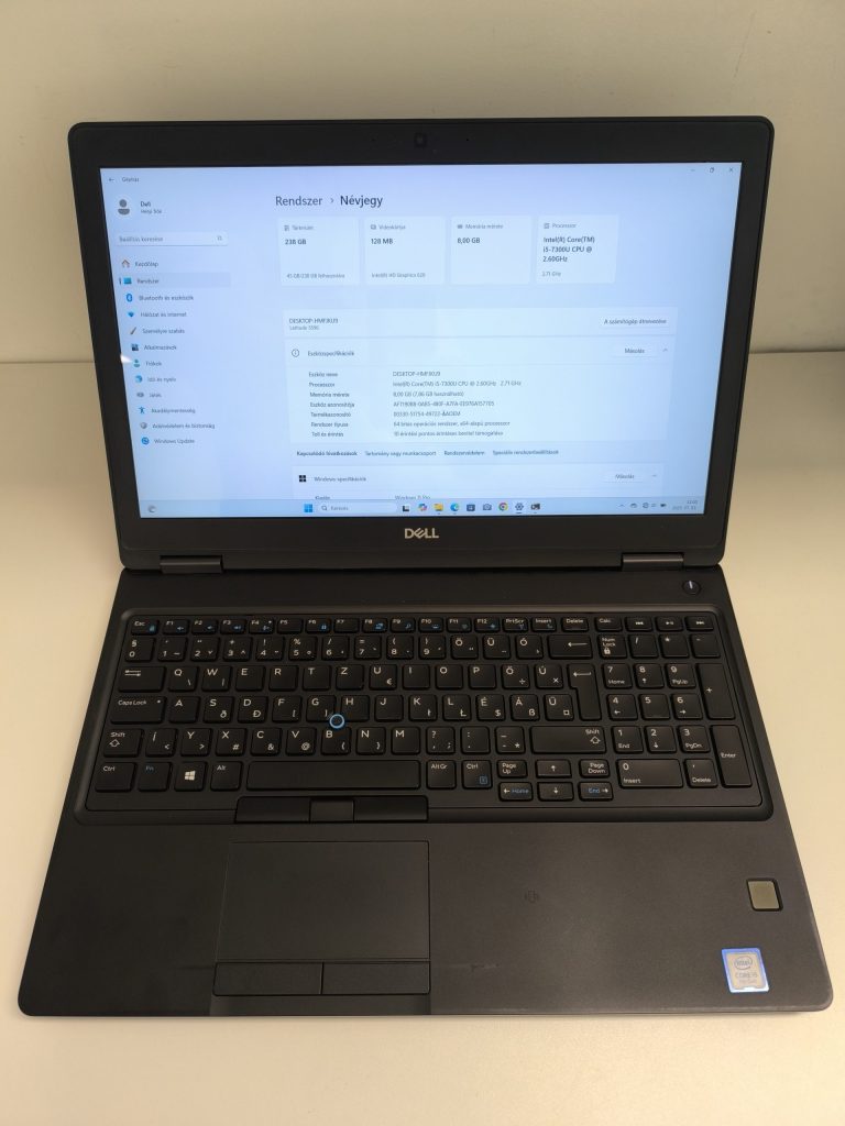 Dell Latitude 5590 Touch – használt laptop, Doctorhouse Zugló